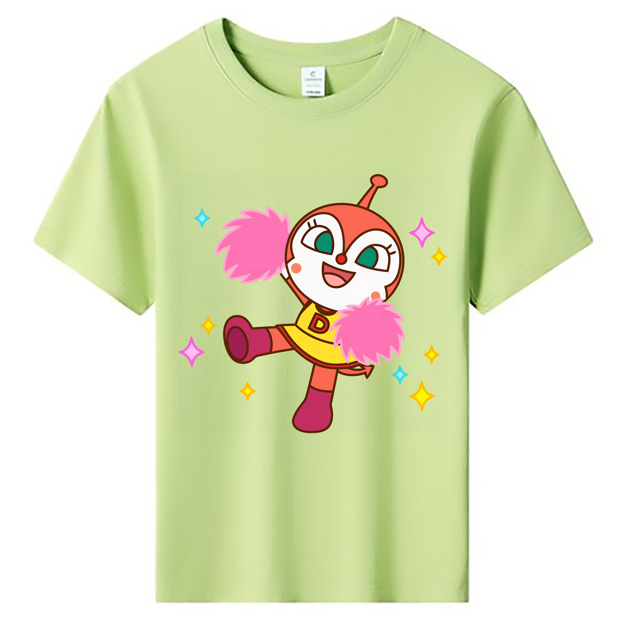 （画像用） アンパンマン Anpanman 綿100％キッズTシャツ（フロントプリント）